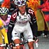 Andy Schleck w�hrend der 19. Etappe des Giro d'Italia 2007